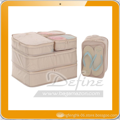 6 Pieces Set Travel Luggage Organizers Multi-function